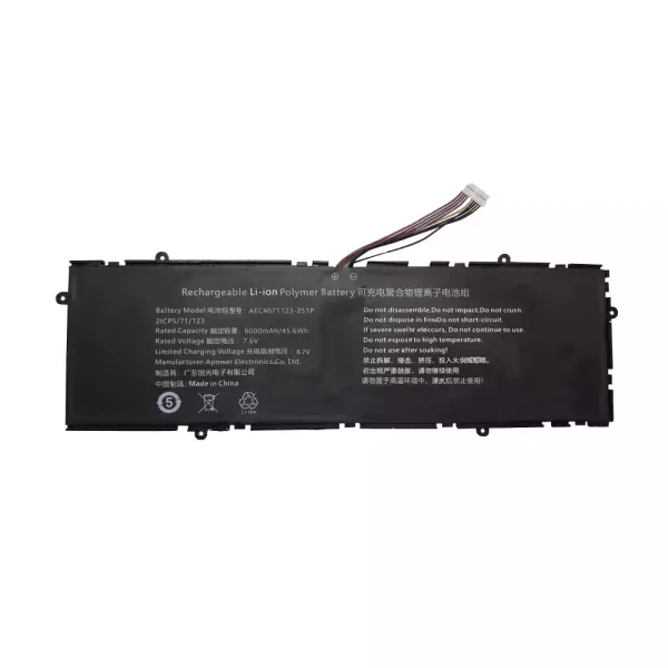 Bateria para computador portátil AEC4671123-2S1P
