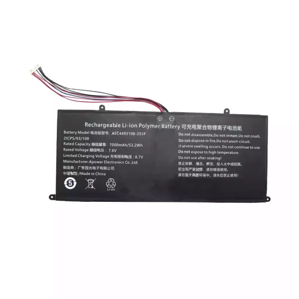 Bateria para computador portátil AEC4493108-2S1P