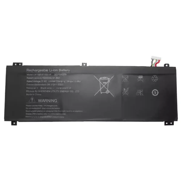 Bateria para computador portátil U419279PV-3S1P