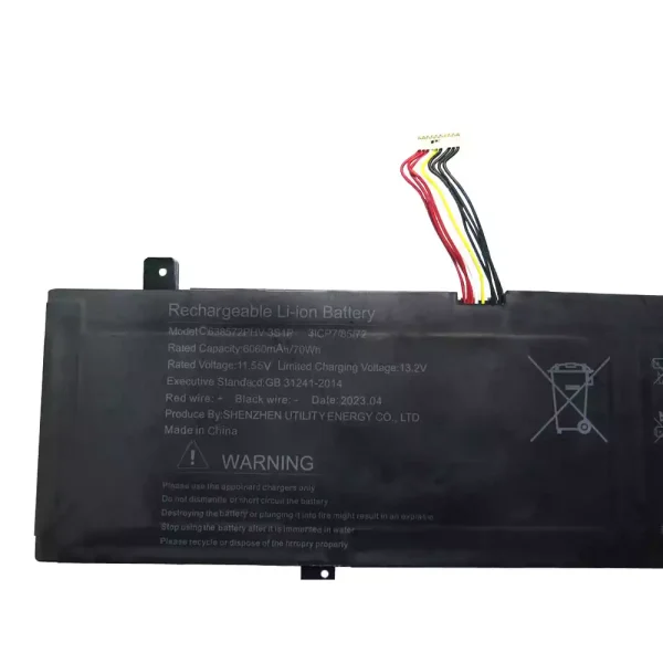 Bateria para computador portátil U638572PHV-3S1P - Image 3