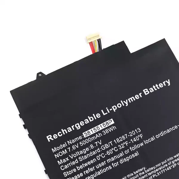 Bateria para computador portátil 38155158P Jumper EZBook X4 Pro - Image 3
