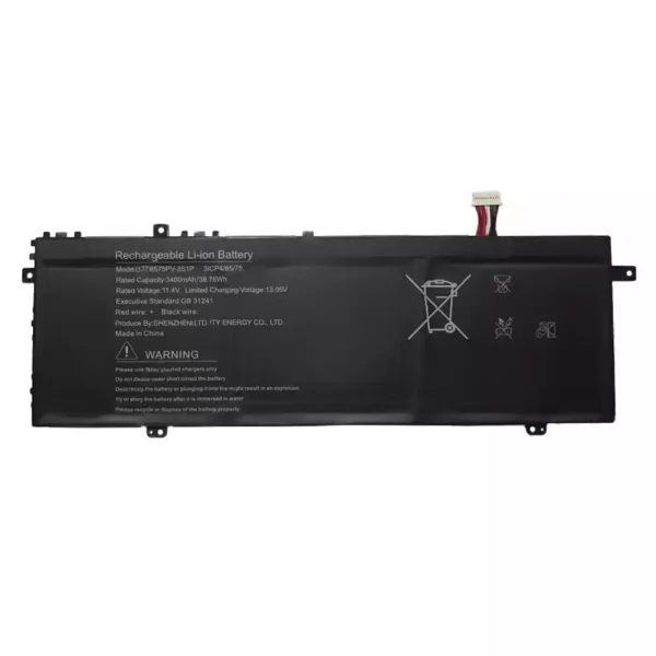 Bateria para computador portátil U378575PV-3S1P