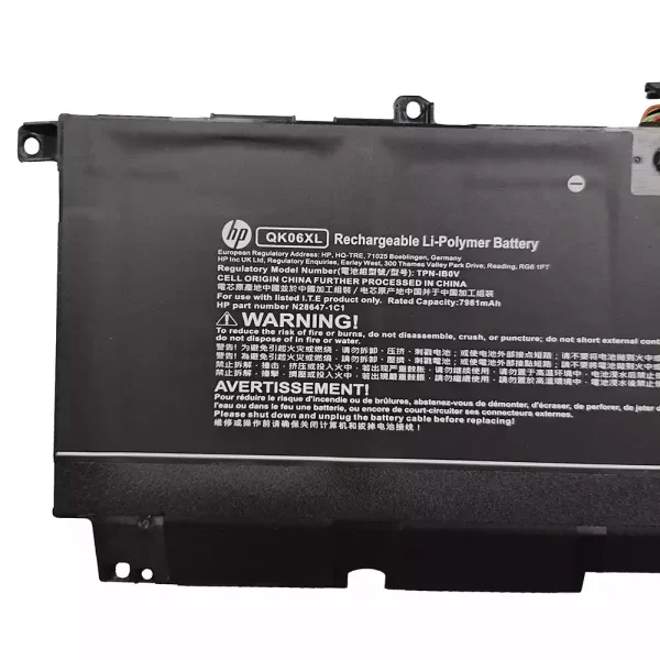 Bateria para computador portátil HP QK06XL - Image 3