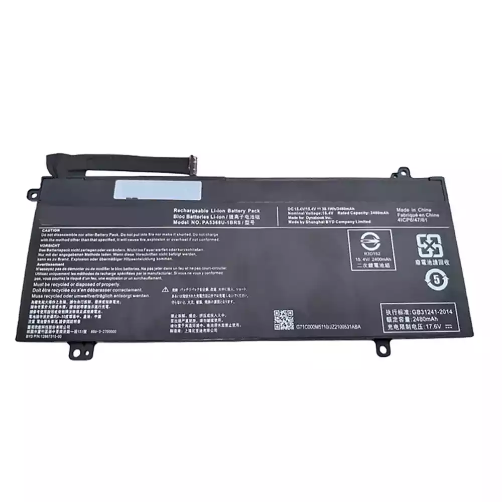 Bateria para computador portátil TOSHIBA PA5368-1BRS