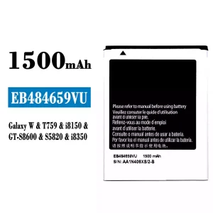 Bateria EB484659VU para Samsung Galaxy W