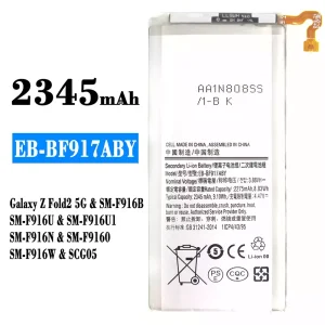 Bateria EB-BF917ABY para Samsung Galaxy Z Fold 2