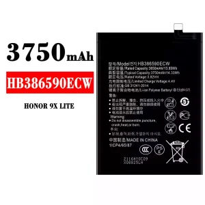 Bateria HB386590ECW para HUAWEI HONOR 9X LITE