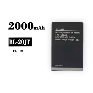 Bateria BL-20JT para Tecno F1 / F2