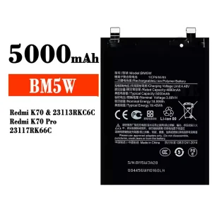 Bateria BM5W para Xiaomi Redmi K70 / Redmi K70 Pro