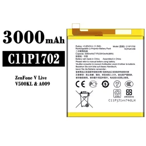 Bateria C11P1702 para Asus ZenFone V Live
