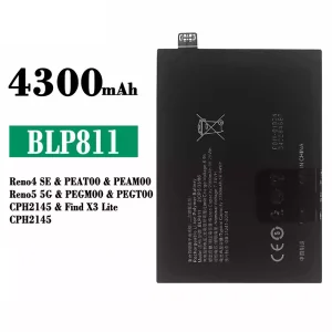 Bateria BLP811 para OPPO Reno 4 SE / Reno 5 5G / Find X3 Lite