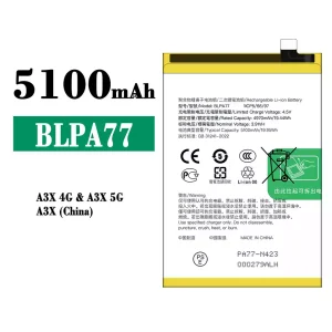 Bateria BLPA77 para OPPO A3X 4G 5G