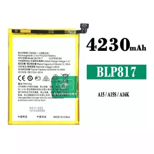 Bateria BLP817 para OPPO A15 /A15S /A16K
