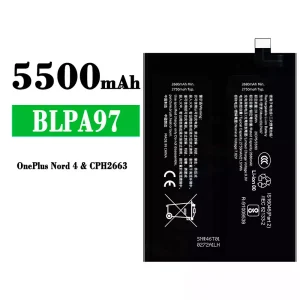 Bateria BLPA97 para OPPO OnePlus Nord 4