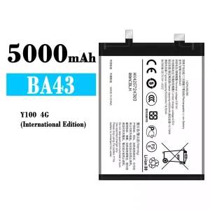 Bateria BA43 para VIVO Y100 4G International Edition