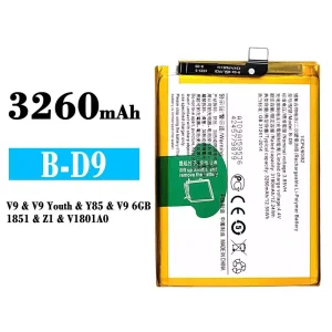 Bateria B-D9 para VIVO V9 / V9 Youth