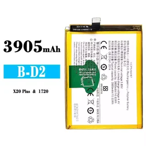 Bateria B-D2 para VIVO X20 plus