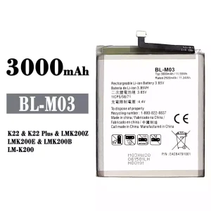 Bateria BL-M03 para LG K22 / K22 Plus