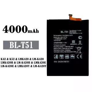 Bateria BL-T51 para LG K42 / K52
