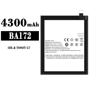 Bateria BA172 para Meizu 18X/TOSOT G7