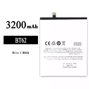Bateria BT62 para Meizu X/M682Q