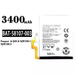Bateria BAT-58107-003 para BlackBerry Passport/Q30/SQW100-1/SQW100-3