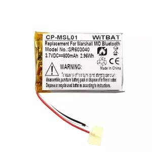 Bateria para auscultadores Marshall 603040,VDL603040,SR603040,Marshall MID,Major II,Major III,Major IV