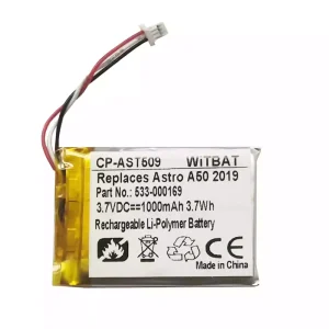 Bateria para auscultadores Astro A50 2019 2020 2021,623441