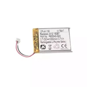 Bateria para auscultadores AKG Y50BT,C50BT,P083040-Q02,USN-603048PCN-AK