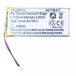 Bateria para auscultadores Cardo Packtalk Edge,BAT00014