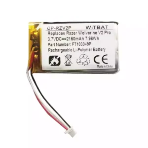 Bateria para auscultadores Razer Wolverine V2 Pro,FT103049P