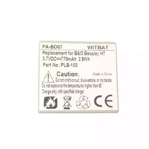 Bateria para auscultadores B&O Beoplay H7,Beoplay H8,Beoplay H9