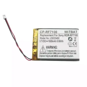 Bateria para auscultadores Sony BP-HP1200,MDR-DS7000,MDR-RF7000,MDR-RF7100 SL00131-1