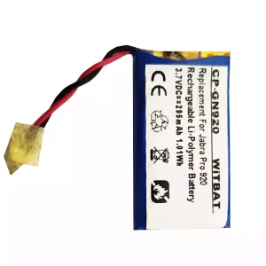 Bateria para auscultadores Jabra Pro 900,Pro 920,Pro 923,Pro 930,Pro 935,AHB512229PS