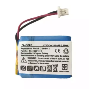 Bateria para auscultadores Bang & Olufsen EarSet 2,56416201016