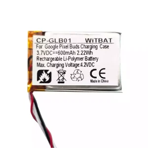 Bateria para auscultadores Google Pixel Buds estojo de carregamento