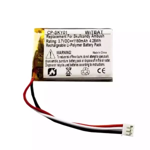 Bateria para altifalante Skullcandy Ambush,Skullcandy Barricade Mini,Skullcandy Venue