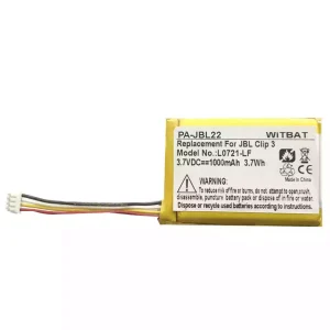 Bateria para altifalante JBL Clip 3,L0721-LF