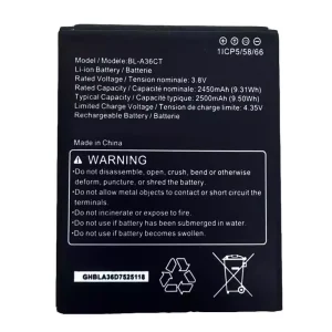 Bateria para Cricket Debut Smart SL101AE,BL-A36CT