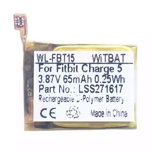 Bateria para Fitbit Charge 5 FB421,LSS271617