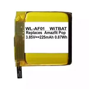 Bateria para Amazfit Pop A2009,PL3822222GH