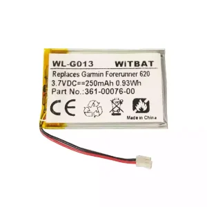 Bateria para Garmin forerunner 620,361-00076-00