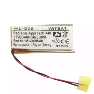 Bateria para Garmin Approach X40,VivoSmart HR,VivoSmart HR+,361-00088-00