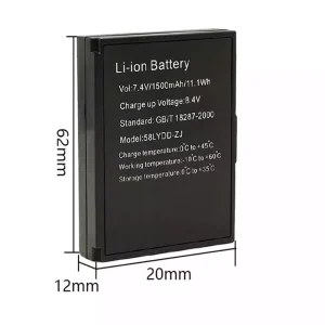 Bateria para 58LYDD-ZJ,ZJ-58LYWD,ZJ-58LYDD,ZJ-58MNWD,ZJ-58MNDD