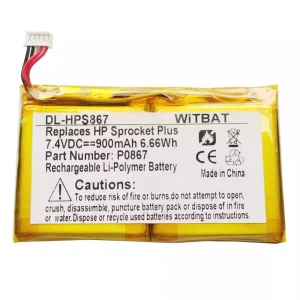 Bateria para HP Sprinter Plus Pocket Photo Printer,P0867