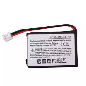 Bateria para Teledex IPN964591,IPN965591,BATT-IPN