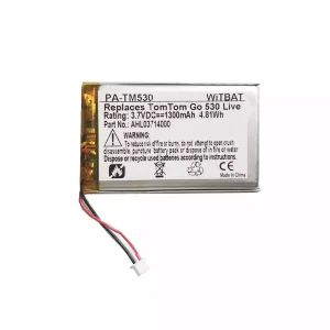 Bateria para TomTom Go 530 Live,Go 630,Go 720,Go 730,Go 930,AHL03714000
