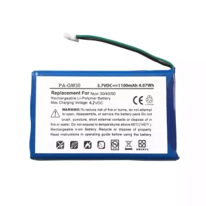 Bateria para Garmin Nuvi 30,Nuvi 40,Nuvi 50