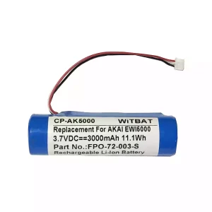Bateria para AKAI EWI 5000,FPO-72-003-S