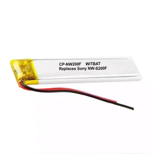 Bateria para Sony NW-S200F,NW-S202F,NW-S203F,NW-S205F